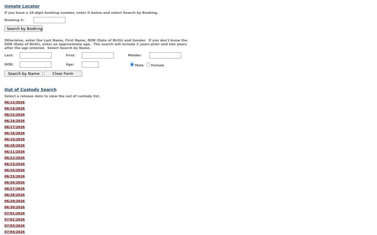 Adelanto people search county inmate locator
